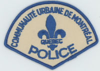CANADA,QUEBEC,URBAINE DE MONTREAL POLICE 1